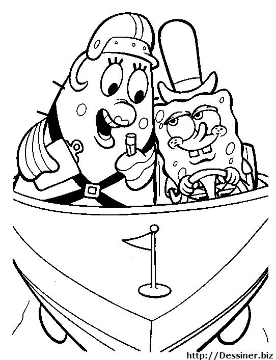 Desenho gratuito SquareBob SquarePants #33584 da colecao Desenhos Animados e Séries Animadas para imprimir