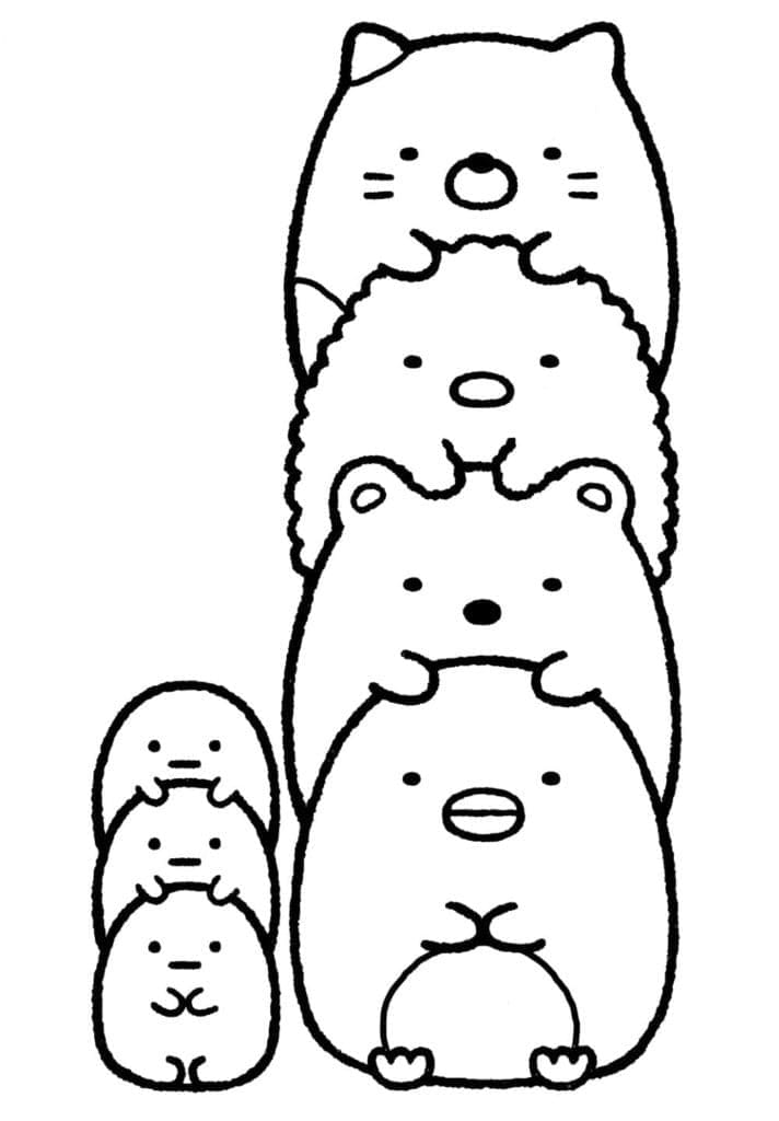 Desenho gratuito Sumikko Gurashi #211471 da colecao Desenhos Animados e Séries Animadas para imprimir Desenho gratuito Sumikko Gurashi #211471 da colecao Desenhos Animados e Séries Animadas para imprimir