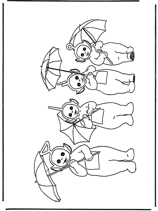 Desenho gratuito Teletubbies #49674 da colecao Desenhos Animados e Séries Animadas para imprimir