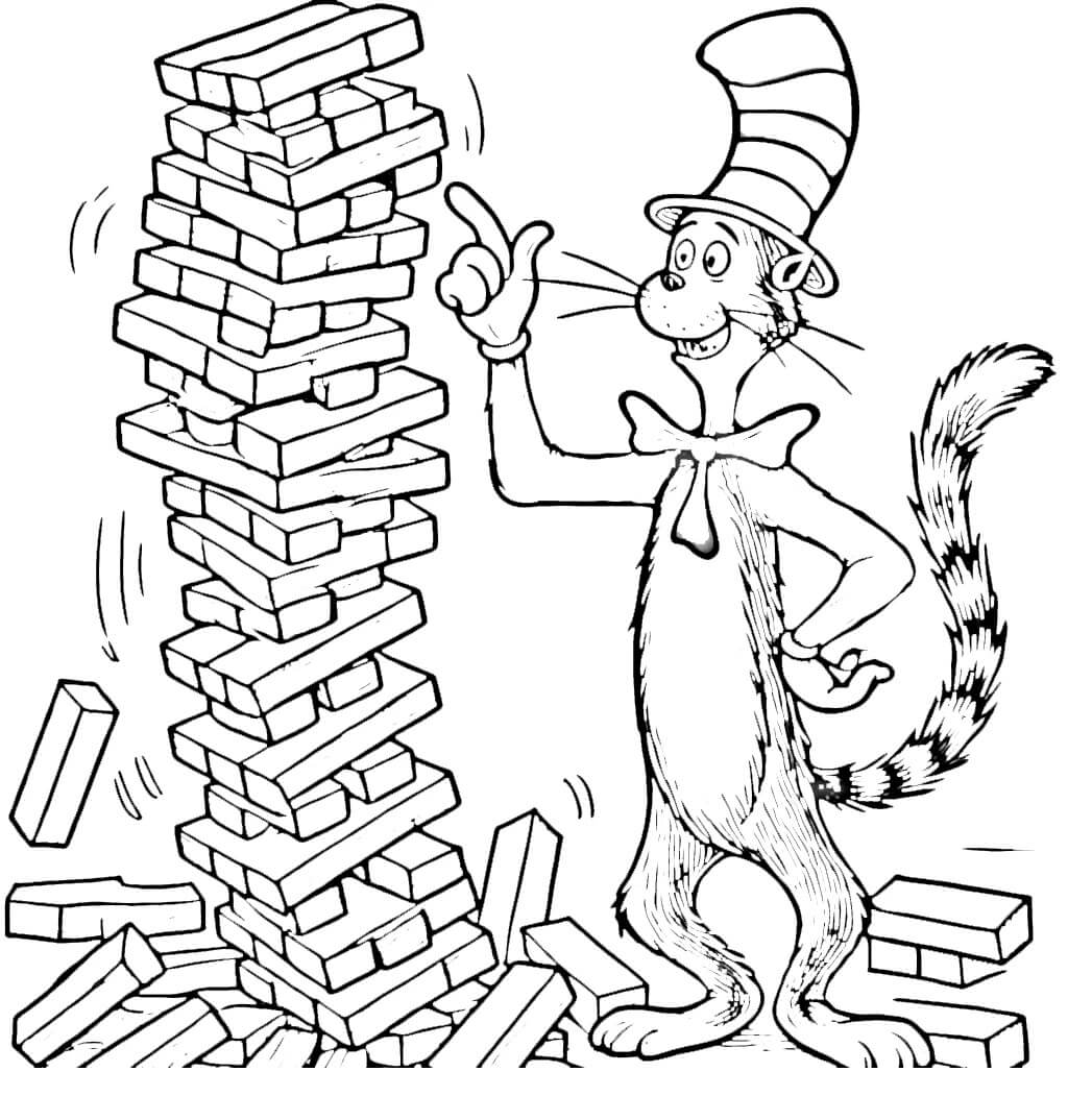 Desenho gratuito The Cat in the Hat #220489 da colecao Desenhos Animados e Séries Animadas para imprimir