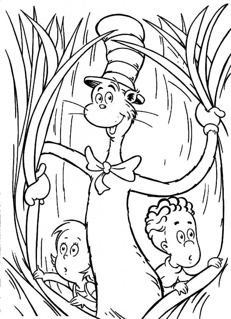 Desenho gratuito The Cat in the Hat #220523 da colecao Desenhos Animados e Séries Animadas para imprimir
