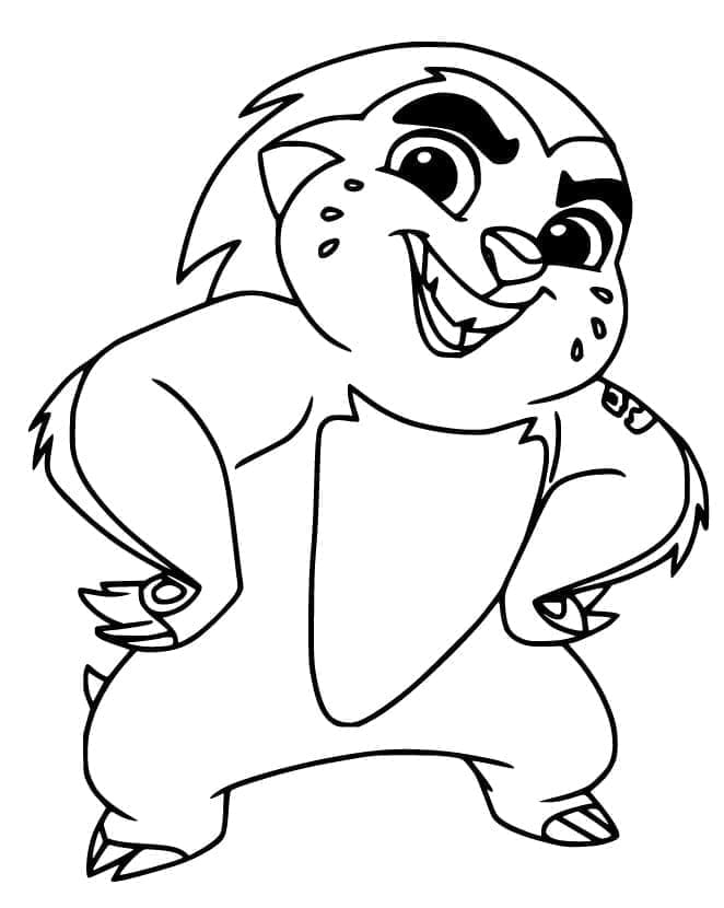 Desenho de The Lion Guard #197281 para colorir, da coleção Desenhos Animados e Séries Animadas, imprimível grátis Desenho de The Lion Guard #197281 para colorir, da coleção Desenhos Animados e Séries Animadas, imprimível grátis