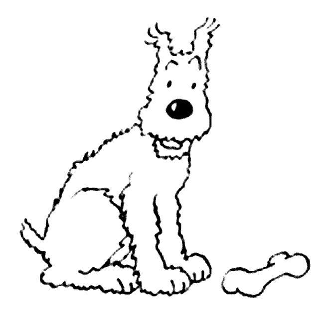 Desenho gratuito Tintin #25716 da colecao Desenhos Animados e Séries Animadas para imprimir