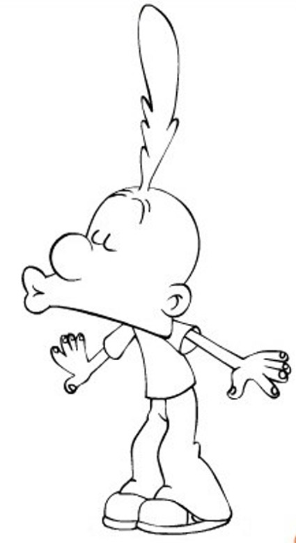 Desenho gratuito Titeuf #33813 da colecao Desenhos Animados e Séries Animadas para imprimir