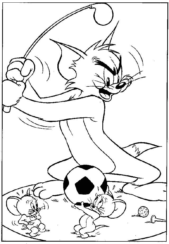 Ilustração de Tom e Jerry #24217 para colorir, parte da coleção Desenhos Animados e Séries Animadas Ilustração de Tom e Jerry #24217 para colorir, parte da coleção Desenhos Animados e Séries Animadas