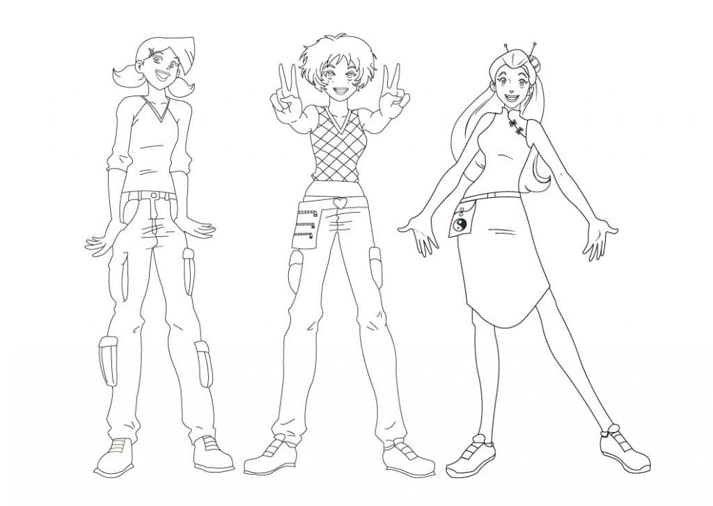 Desenho gratuito Totally Spies #194955 da colecao Desenhos Animados e Séries Animadas para imprimir Desenho gratuito Totally Spies #194955 da colecao Desenhos Animados e Séries Animadas para imprimir