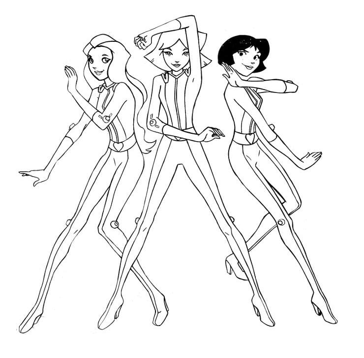 Desenho gratuito Totally Spies #194968 da colecao Desenhos Animados e Séries Animadas para imprimir Desenho gratuito Totally Spies #194968 da colecao Desenhos Animados e Séries Animadas para imprimir
