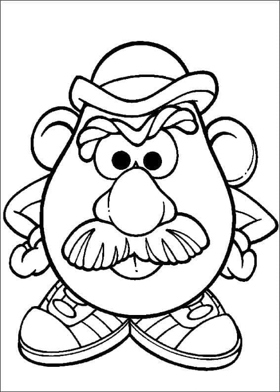 Desenho gratuito Toy Story: Mister Potato Head #205233 da colecao Desenhos Animados e Séries Animadas para imprimir