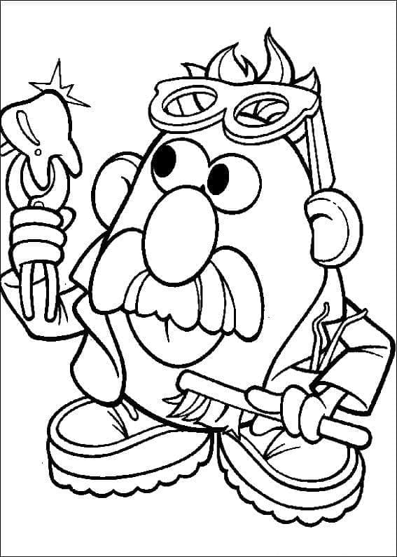 Desenho gratuito Toy Story: Mister Potato Head #205244 da colecao Desenhos Animados e Séries Animadas para imprimir