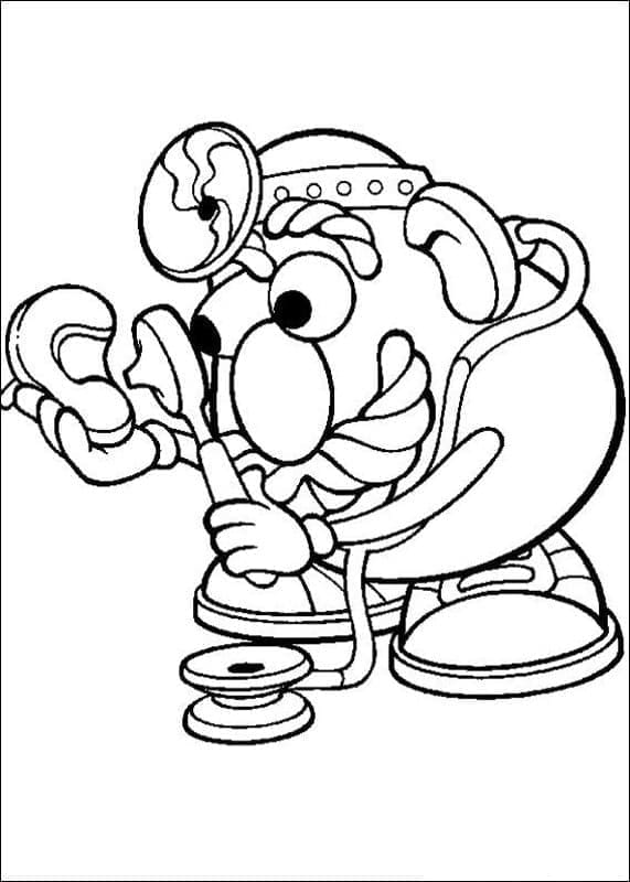Desenho gratuito Toy Story: Mister Potato Head #205245 da colecao Desenhos Animados e Séries Animadas para imprimir