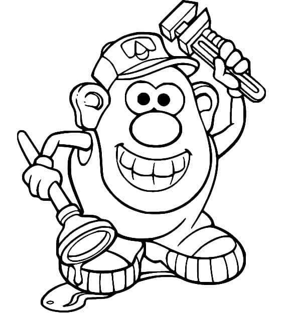 Desenho gratuito Toy Story: Mister Potato Head #205246 da colecao Desenhos Animados e Séries Animadas para imprimir