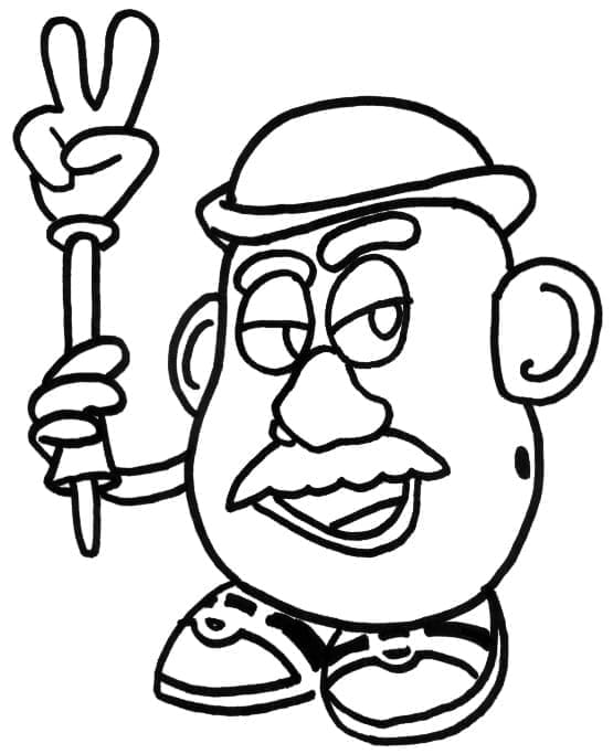 Desenho gratuito Toy Story: Mister Potato Head #205248 da colecao Desenhos Animados e Séries Animadas para imprimir