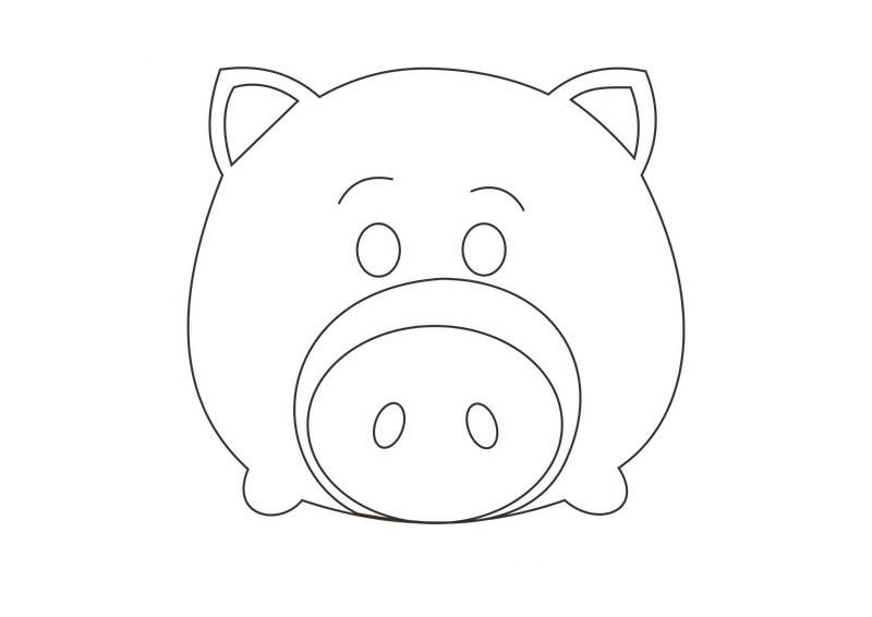 Desenho gratuito Tsum Tsum #172618 da colecao Desenhos Animados e Séries Animadas para imprimir