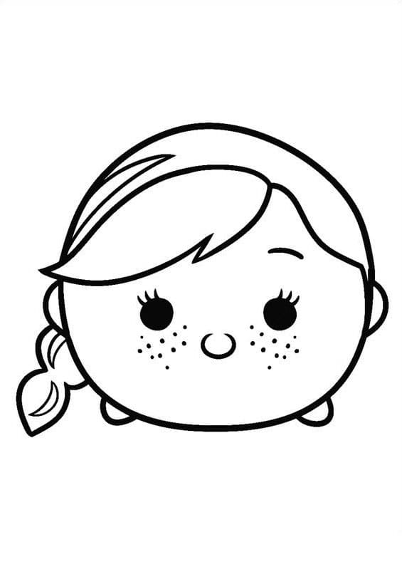 Desenho gratuito Tsum Tsum #172625 da colecao Desenhos Animados e Séries Animadas para imprimir