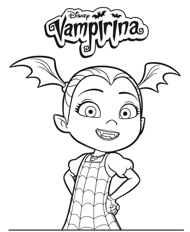 Desenho gratuito Vampirina #198591 da colecao Desenhos Animados e Séries Animadas para imprimir