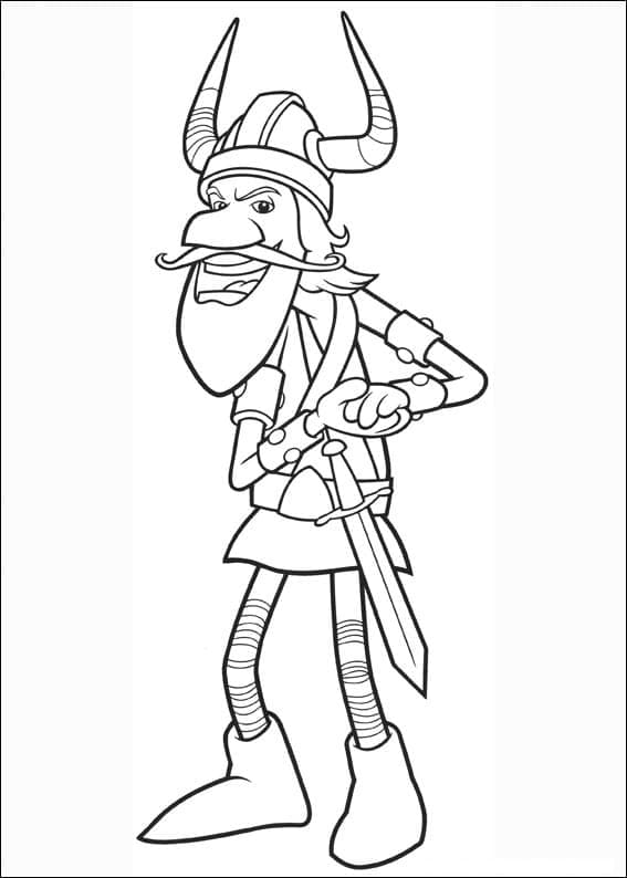 Desenho gratuito Vic Le Viking #207025 da colecao Desenhos Animados e Séries Animadas para imprimir