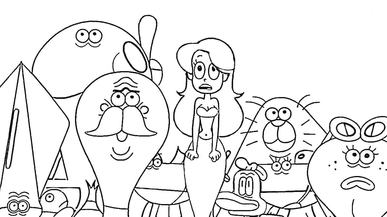 Desenho gratuito Zig e Sharko #182424 da colecao Desenhos Animados e Séries Animadas para imprimir
