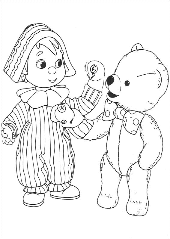 Página para colorir: Andy Pandy (desenhos animados) #26725 - Páginas para Colorir Imprimíveis Gratuitamente