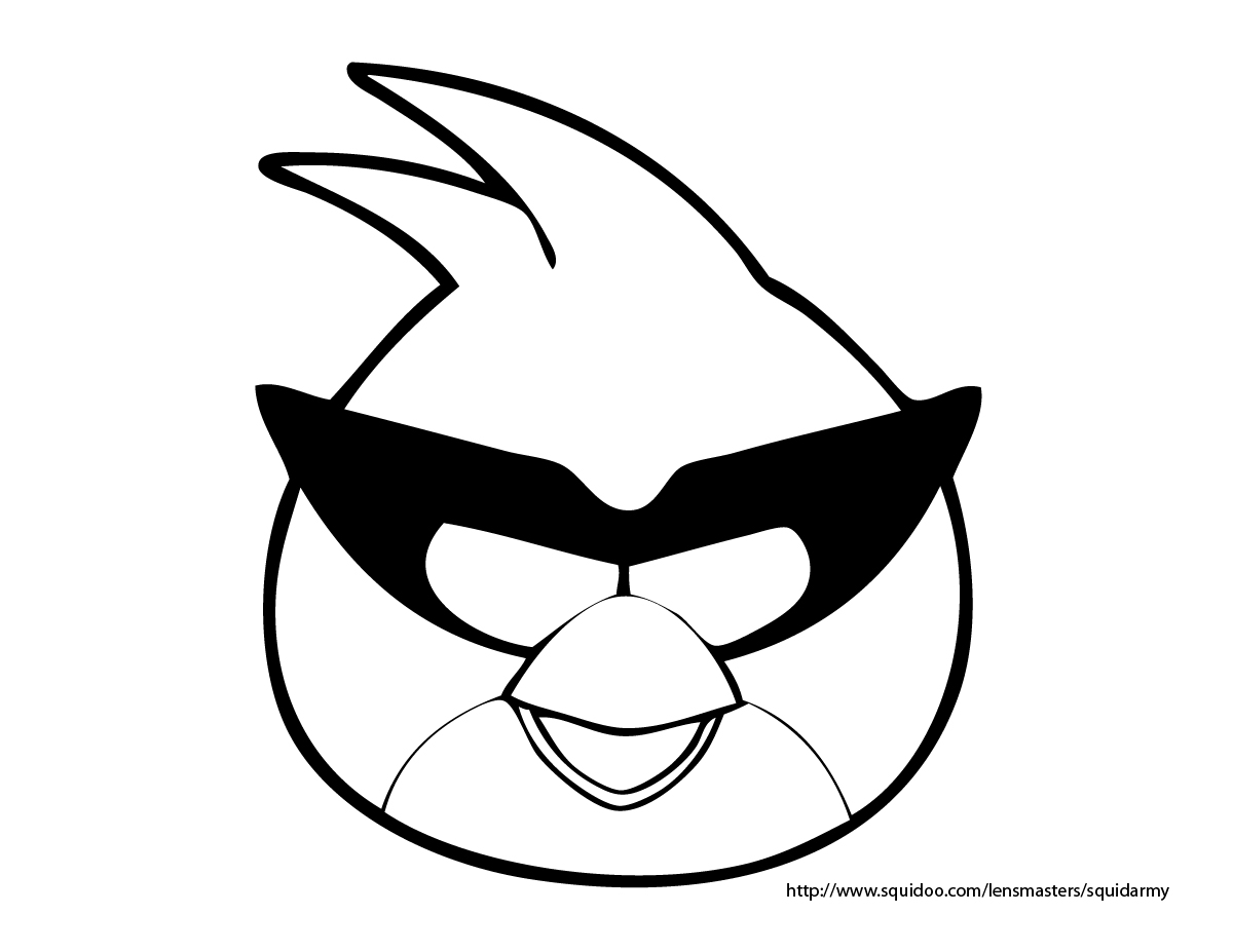Página para colorir: Angry Birds (desenhos animados) #25018 - Páginas para Colorir Imprimíveis Gratuitamente