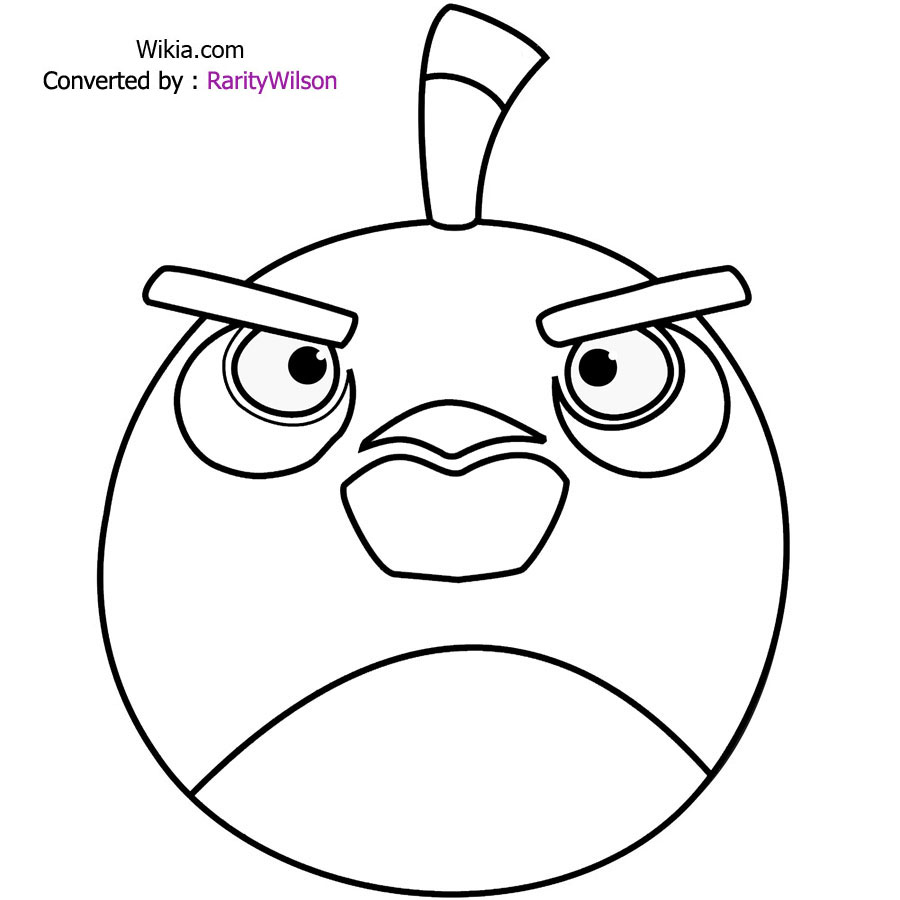 Página para colorir: Angry Birds (desenhos animados) #25026 - Páginas para Colorir Imprimíveis Gratuitamente