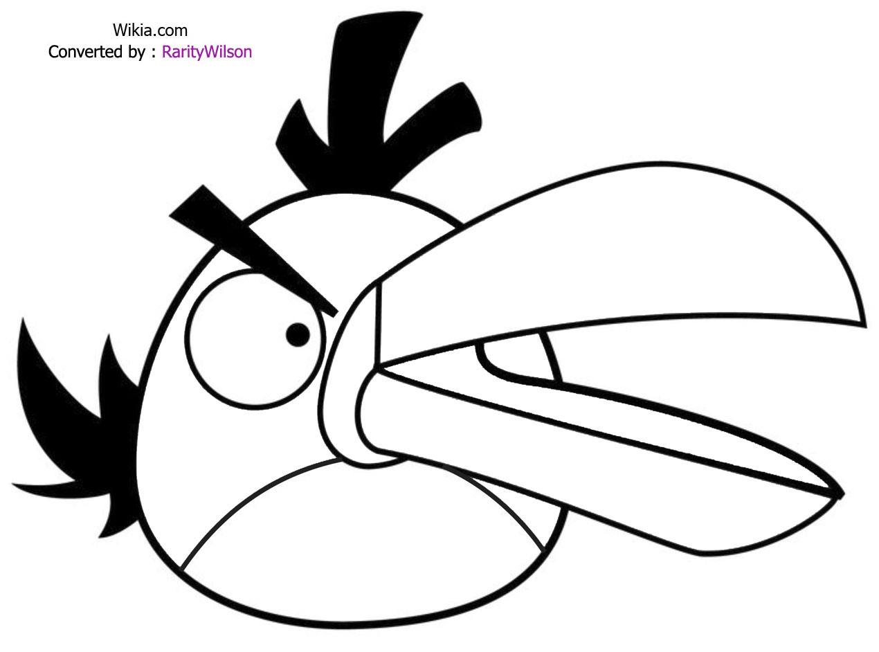 Página para colorir: Angry Birds (desenhos animados) #25029 - Páginas para Colorir Imprimíveis Gratuitamente