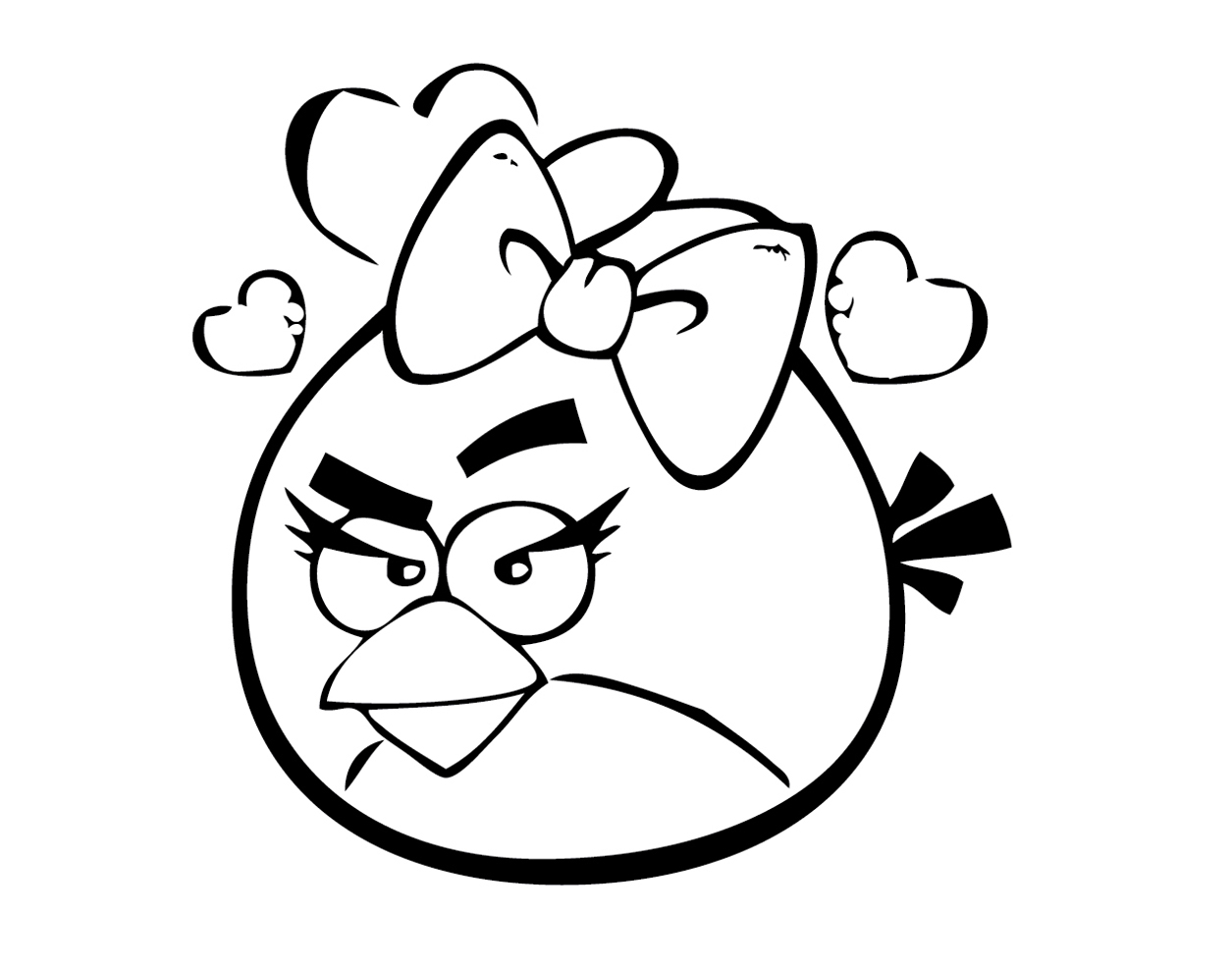 Página para colorir: Angry Birds (desenhos animados) #25037 - Páginas para Colorir Imprimíveis Gratuitamente
