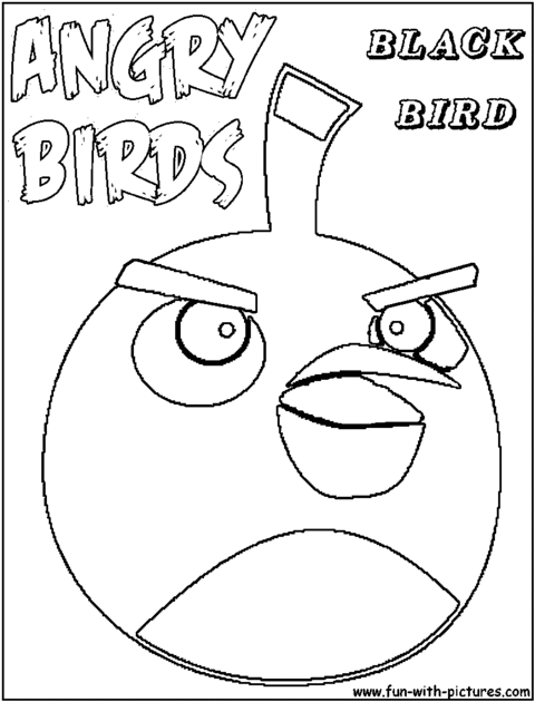 Página para colorir: Angry Birds (desenhos animados) #25039 - Páginas para Colorir Imprimíveis Gratuitamente