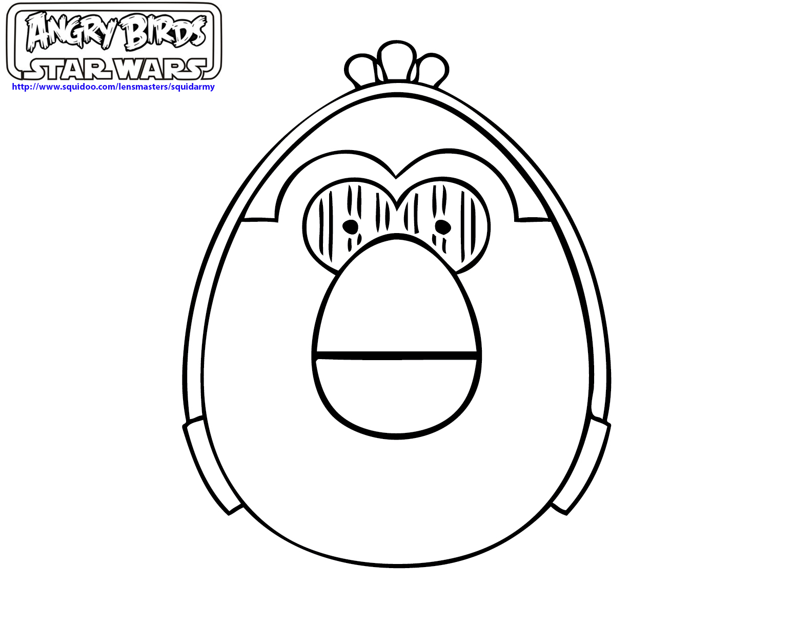 Página para colorir: Angry Birds (desenhos animados) #25048 - Páginas para Colorir Imprimíveis Gratuitamente