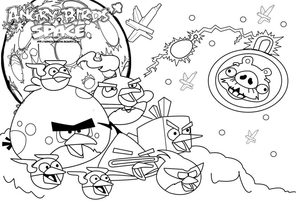 Página para colorir: Angry Birds (desenhos animados) #25049 - Páginas para Colorir Imprimíveis Gratuitamente