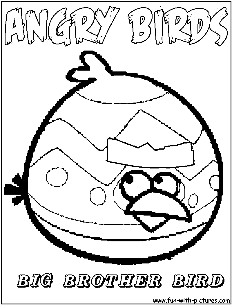 Página para colorir: Angry Birds (desenhos animados) #25079 - Páginas para Colorir Imprimíveis Gratuitamente