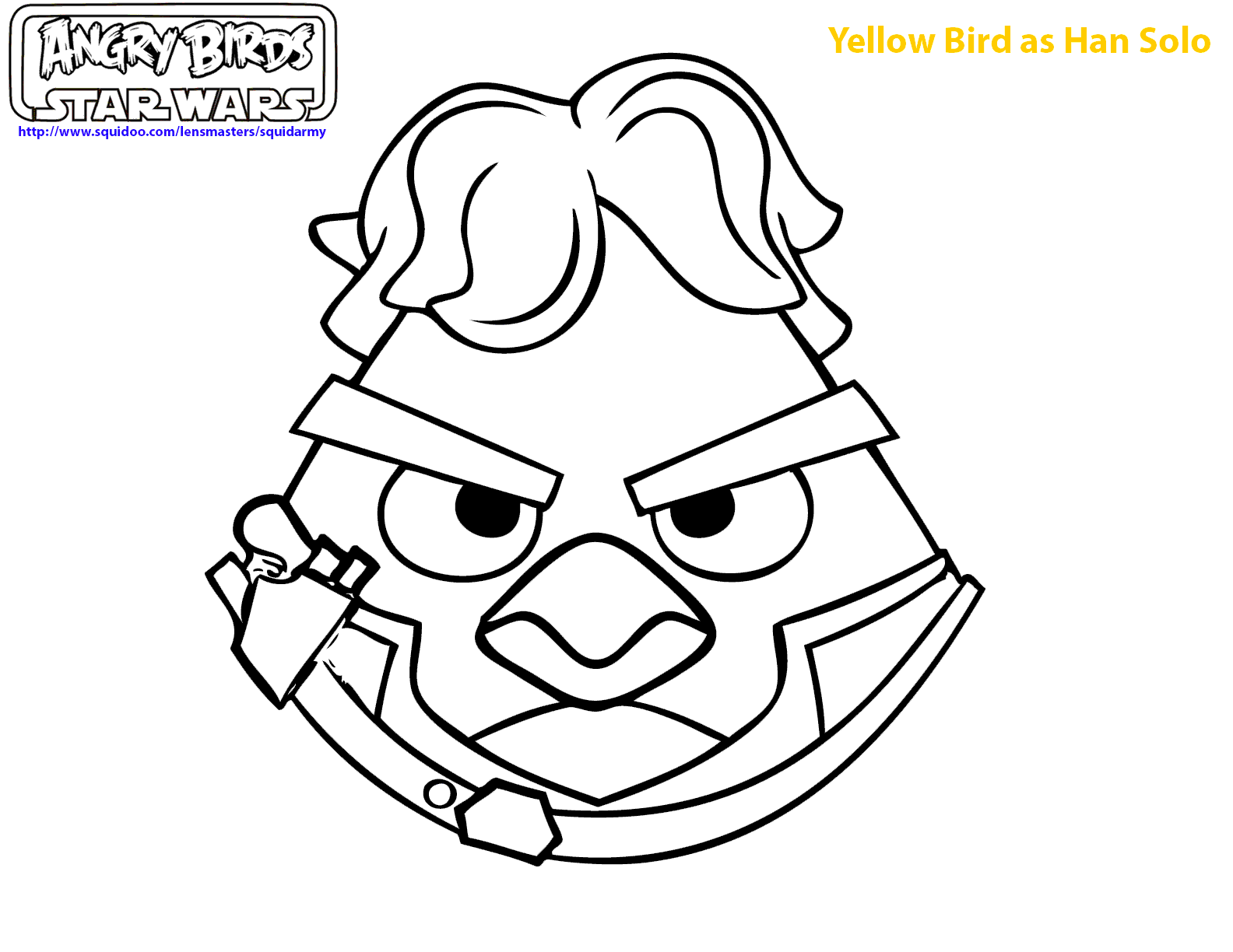 Página para colorir: Angry Birds (desenhos animados) #25089 - Páginas para Colorir Imprimíveis Gratuitamente