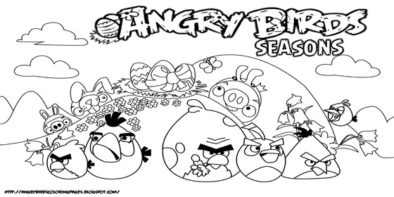 Página para colorir: Angry Birds (desenhos animados) #25100 - Páginas para Colorir Imprimíveis Gratuitamente