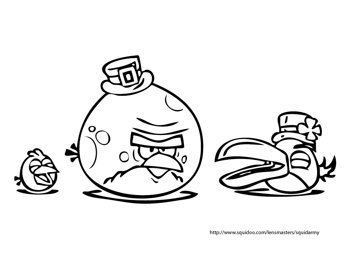 Página para colorir: Angry Birds (desenhos animados) #25121 - Páginas para Colorir Imprimíveis Gratuitamente
