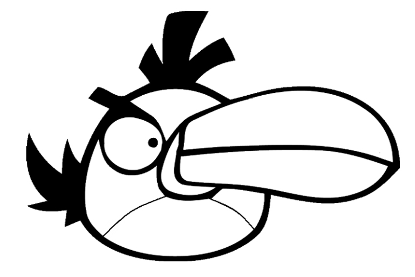Página para colorir: Angry Birds (desenhos animados) #25126 - Páginas para Colorir Imprimíveis Gratuitamente