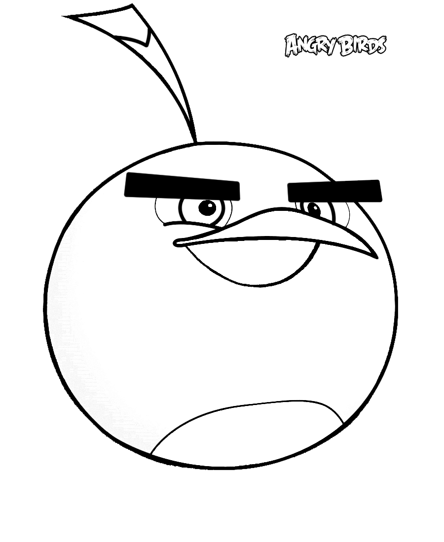Página para colorir: Angry Birds (desenhos animados) #25133 - Páginas para Colorir Imprimíveis Gratuitamente