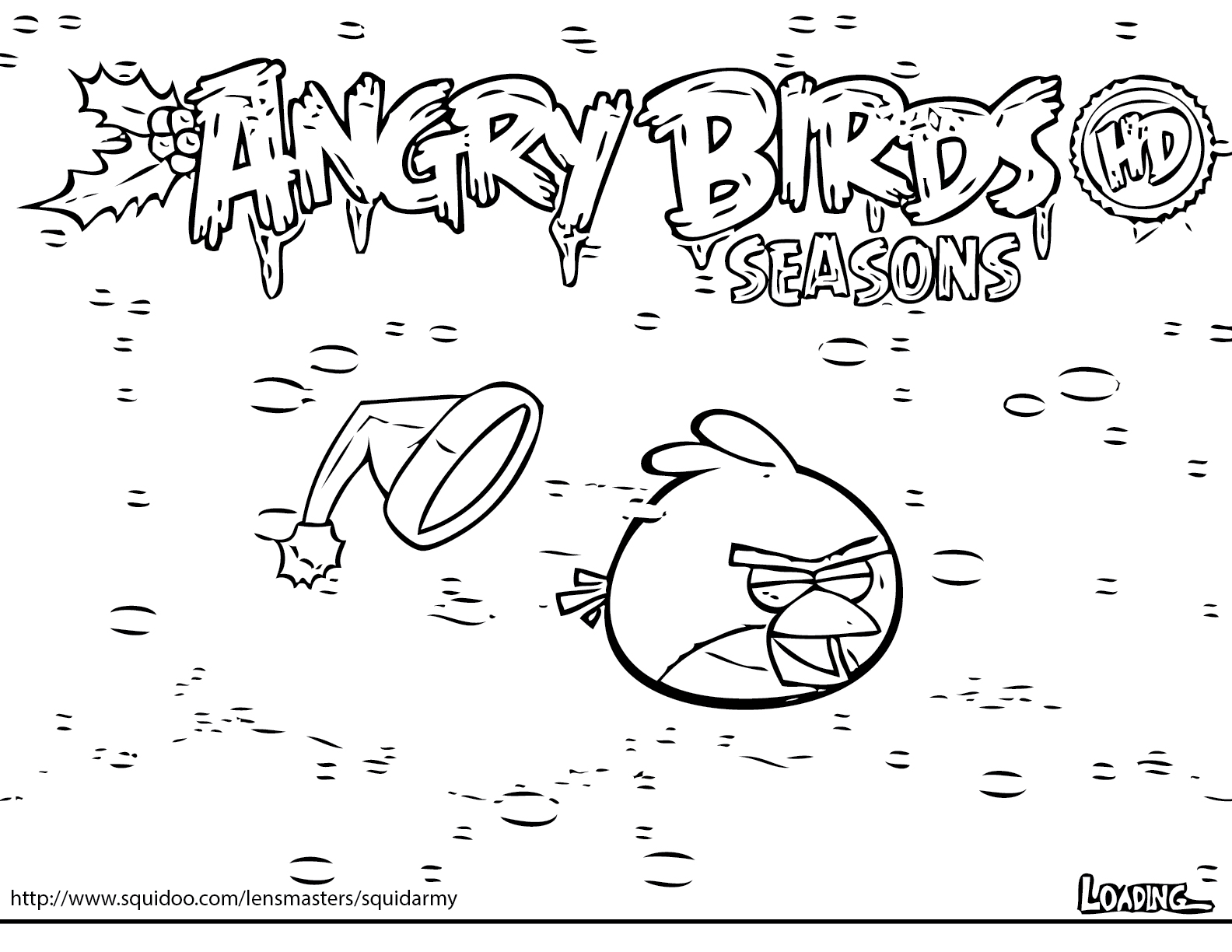 Página para colorir: Angry Birds (desenhos animados) #25139 - Páginas para Colorir Imprimíveis Gratuitamente