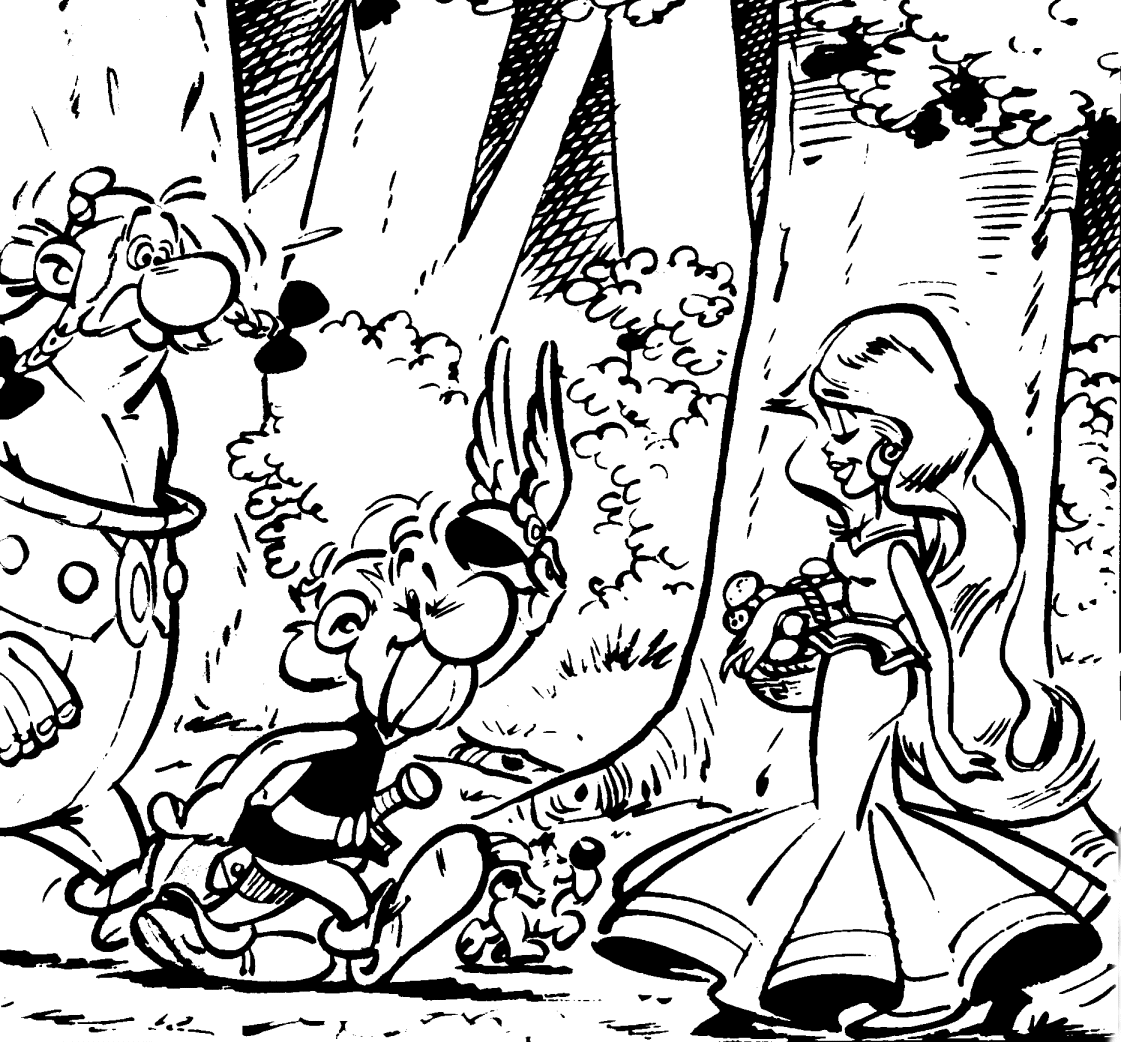 Página para colorir: Asterix e Obelix (desenhos animados) #24388 - Páginas para Colorir Imprimíveis Gratuitamente