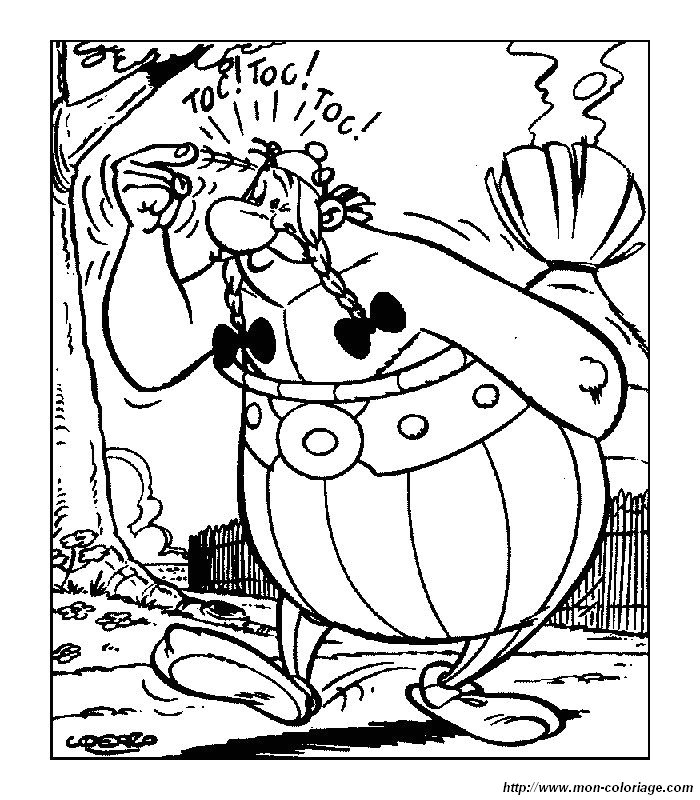 Página para colorir: Asterix e Obelix (desenhos animados) #24391 - Páginas para Colorir Imprimíveis Gratuitamente