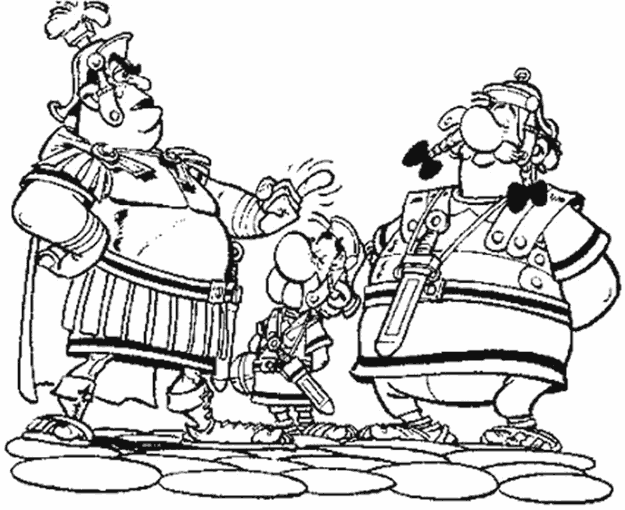 Página para colorir: Asterix e Obelix (desenhos animados) #24400 - Páginas para Colorir Imprimíveis Gratuitamente