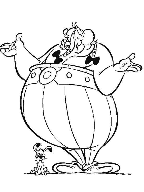 Página para colorir: Asterix e Obelix (desenhos animados) #24408 - Páginas para Colorir Imprimíveis Gratuitamente