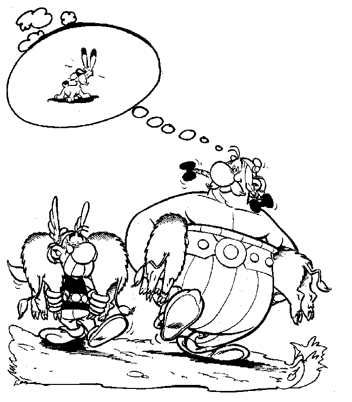 Página para colorir: Asterix e Obelix (desenhos animados) #24409 - Páginas para Colorir Imprimíveis Gratuitamente