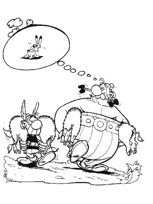 Página para colorir: Asterix e Obelix (desenhos animados) #24460 - Páginas para Colorir Imprimíveis Gratuitamente