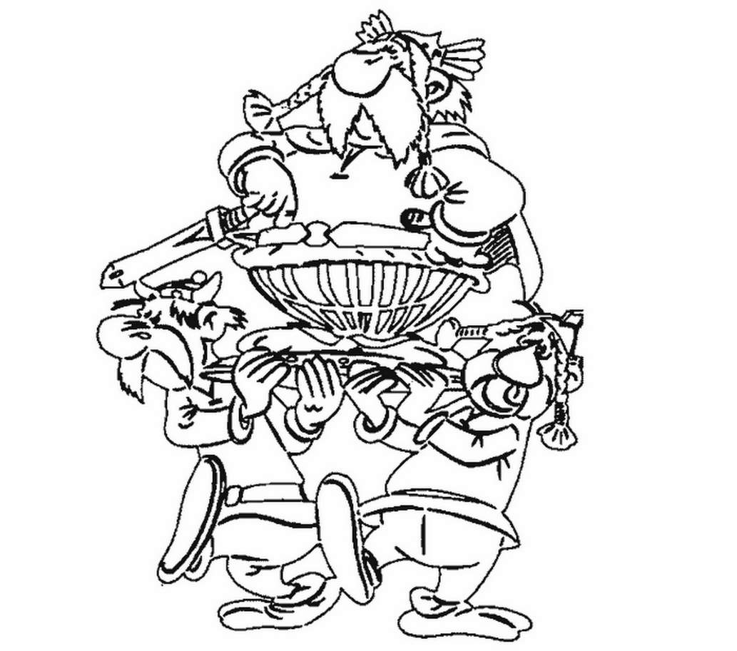 Página para colorir: Asterix e Obelix (desenhos animados) #24477 - Páginas para Colorir Imprimíveis Gratuitamente