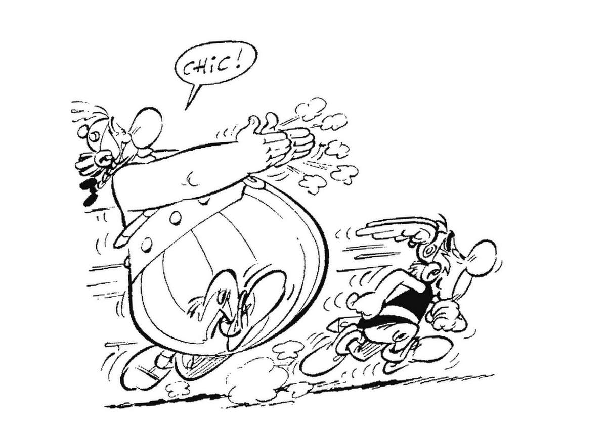 Página para colorir: Asterix e Obelix (desenhos animados) #24516 - Páginas para Colorir Imprimíveis Gratuitamente