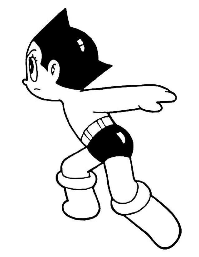 Página para colorir: Astroboy (desenhos animados) #45241 - Páginas para Colorir Imprimíveis Gratuitamente