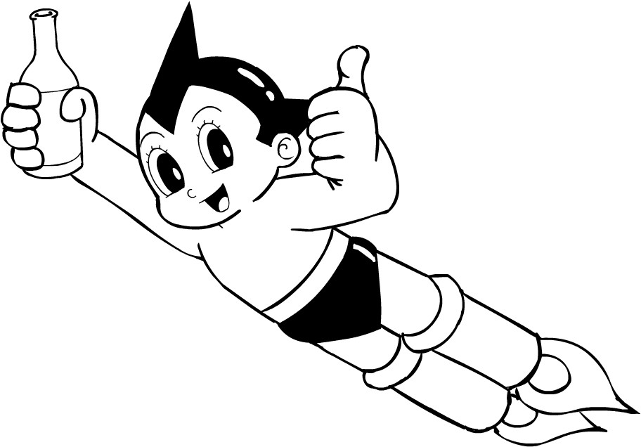 Página para colorir: Astroboy (desenhos animados) #45257 - Páginas para Colorir Imprimíveis Gratuitamente