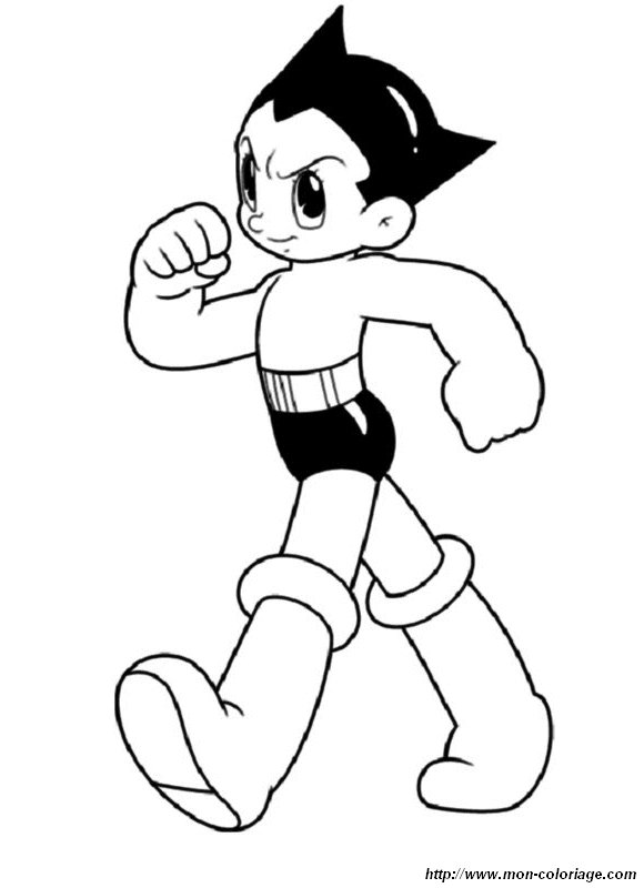 Página para colorir: Astroboy (desenhos animados) #45263 - Páginas para Colorir Imprimíveis Gratuitamente