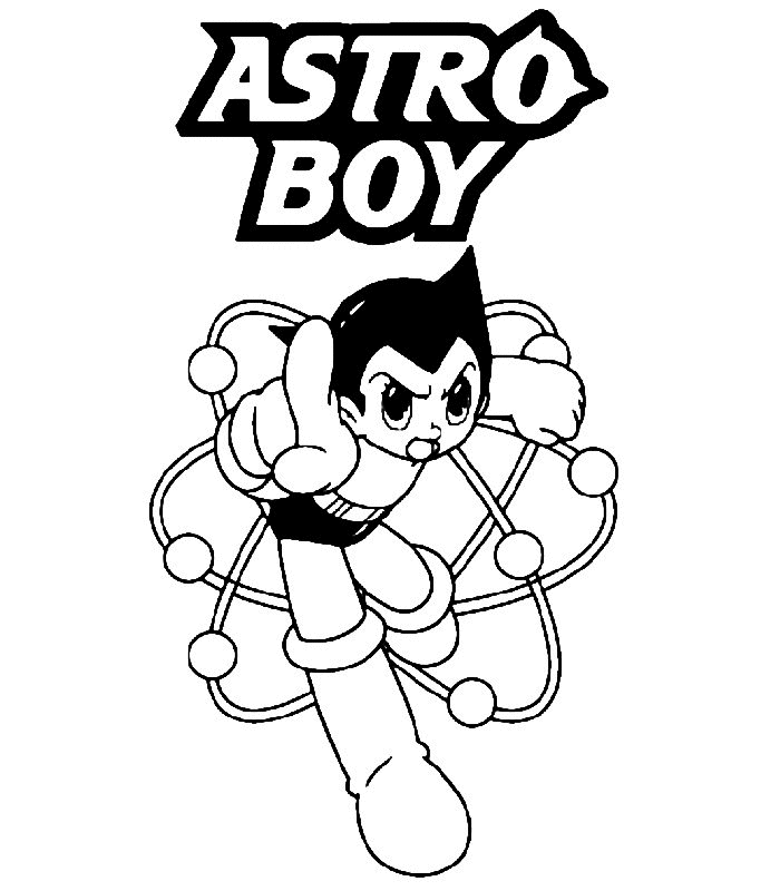 Página para colorir: Astroboy (desenhos animados) #45362 - Páginas para Colorir Imprimíveis Gratuitamente