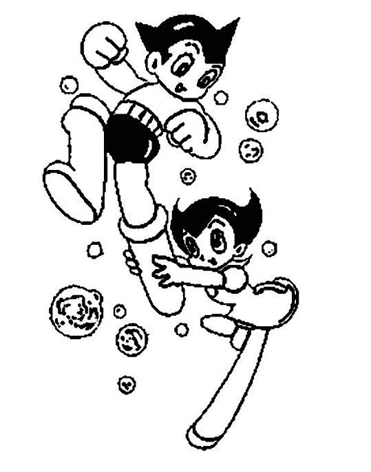 Página para colorir: Astroboy (desenhos animados) #45380 - Páginas para Colorir Imprimíveis Gratuitamente