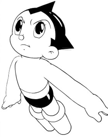 Página para colorir: Astroboy (desenhos animados) #45387 - Páginas para Colorir Imprimíveis Gratuitamente
